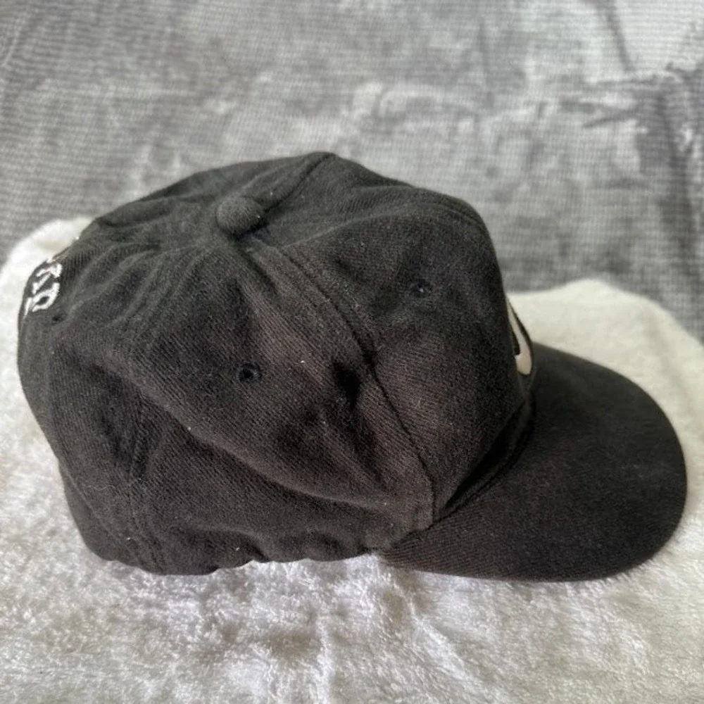Vintage Nike Duke Blue‎ Devils Adjustable Hat Black Swoosh Youth Cap